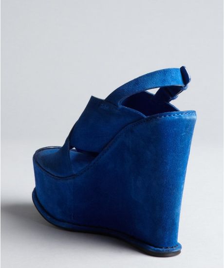 cobalt blue slingbacks