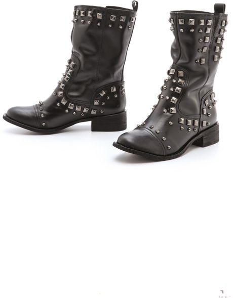 schutz studded heels