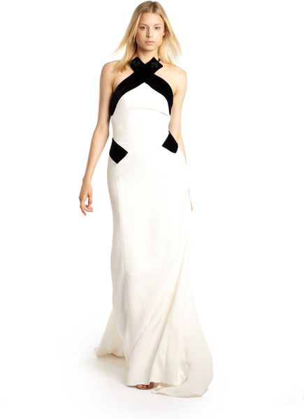 carolina herrera white suit