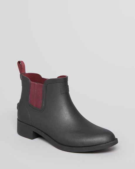 grey chelsea rain boots
