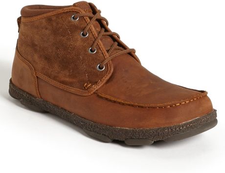 Olukai 'Hapalua' Moc Toe Boot in Brown for Men (Henna Henna) | Lyst