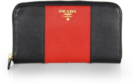 prada saffiano bicolo