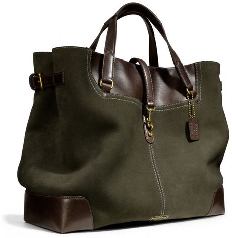 mens coach tote