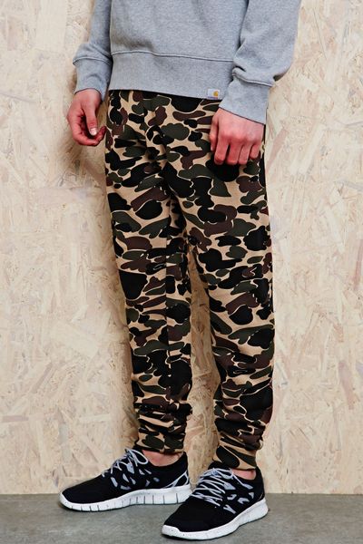 mens green sweat pants