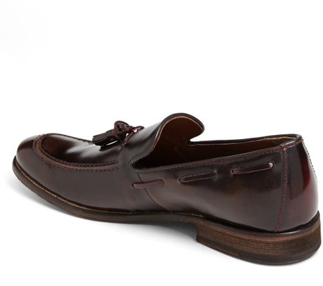 Hush Puppies Grimes Tassel Loafer in Brown for Men (Dark Brown/ Red