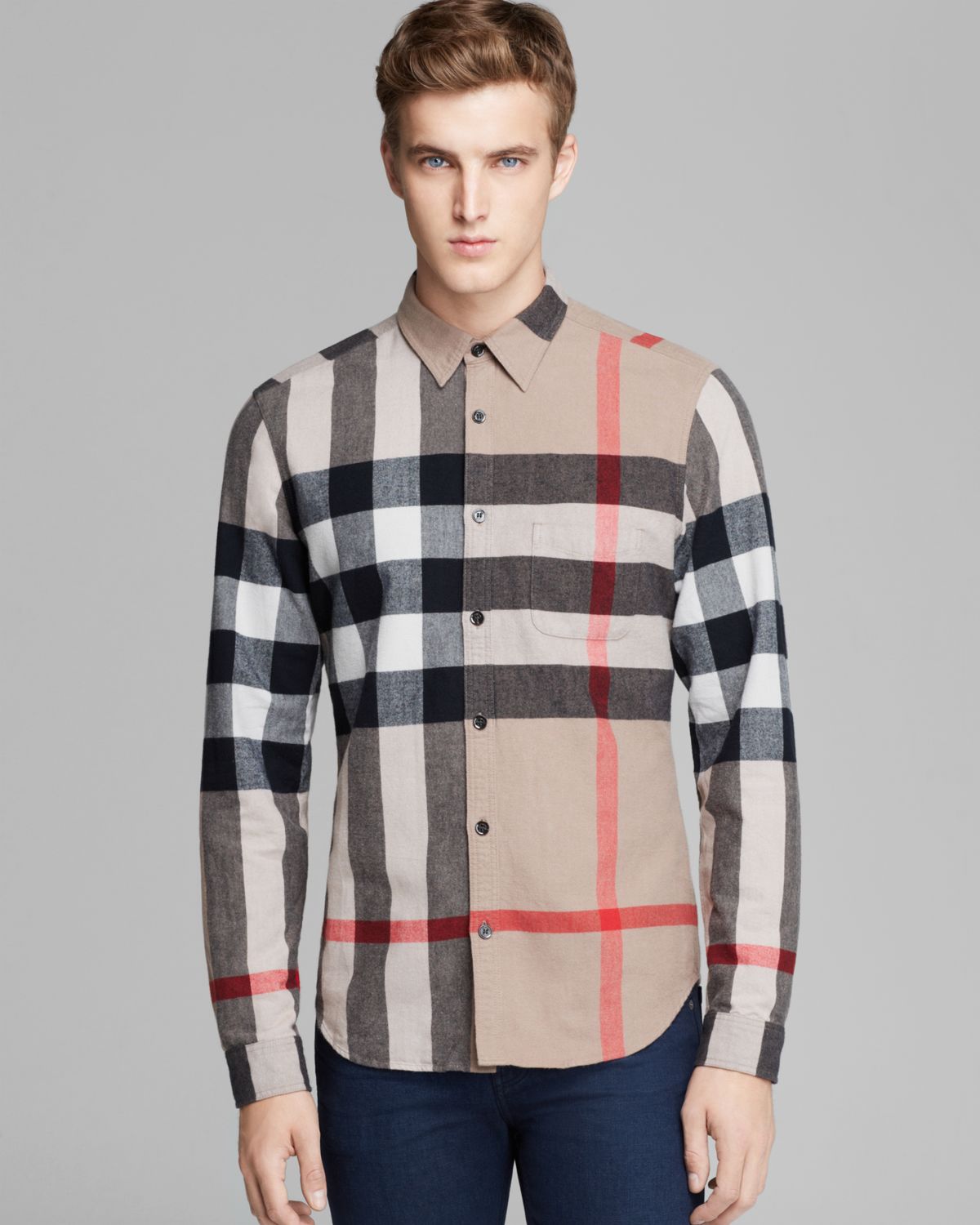 burberry sport shirt