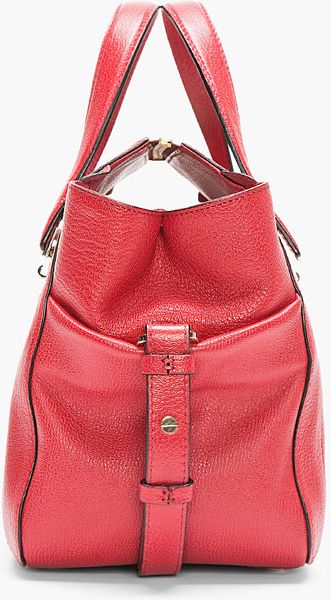 red chloe handbag