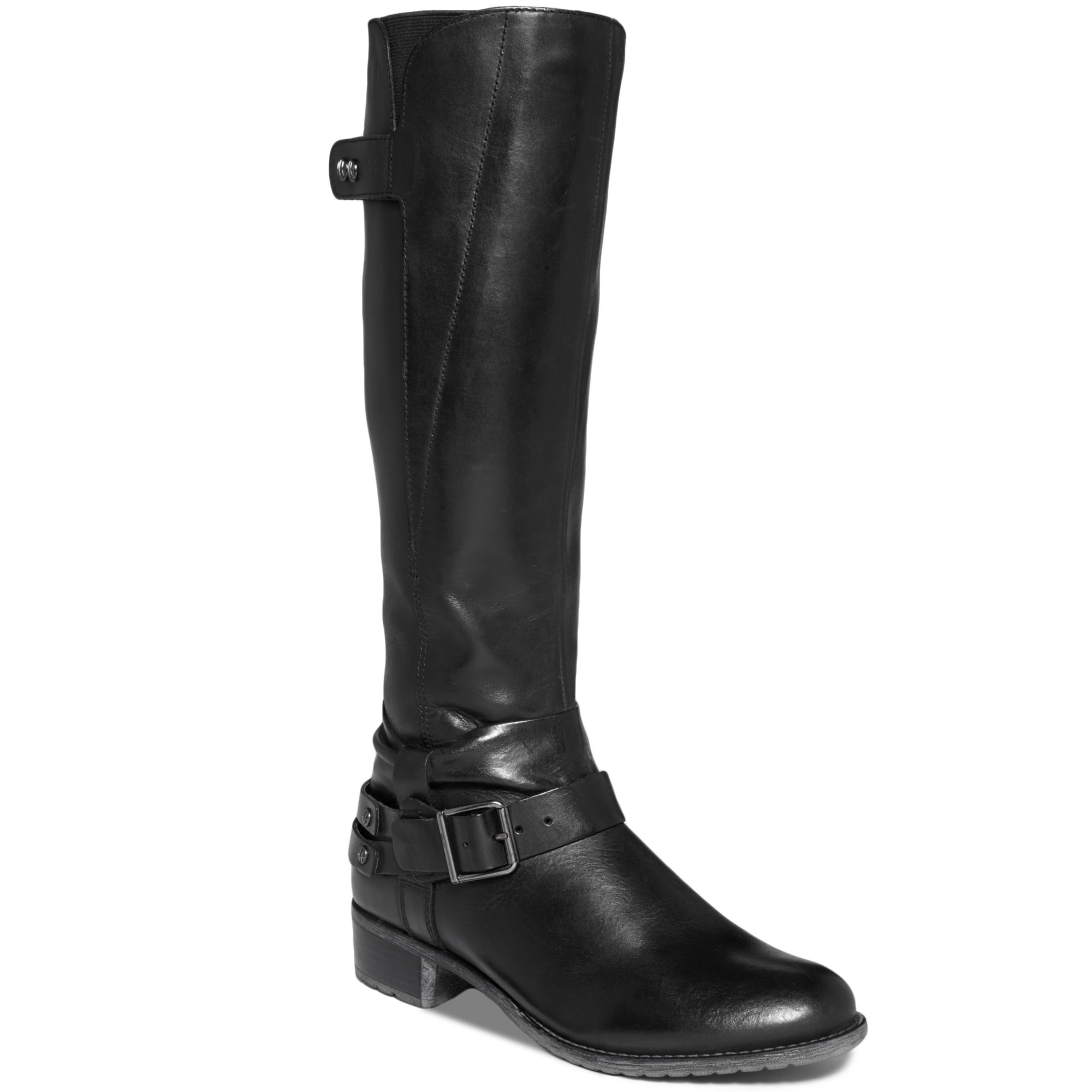 Hush PuppiesÂ® Chamber 14 Wide Calf Boots in Black | Lyst