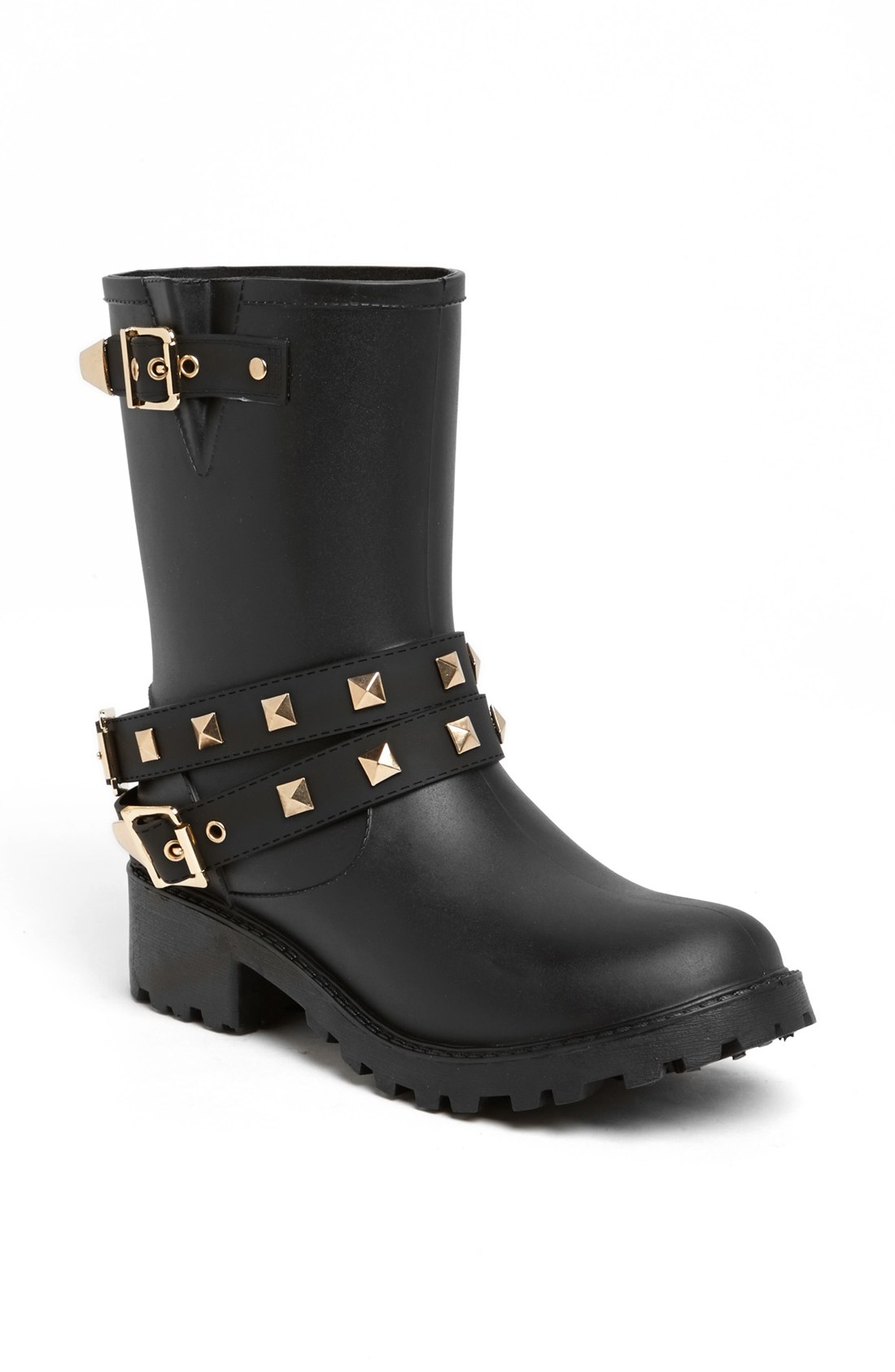 Steve Madden Downpour Rain Boot in Black | Lyst