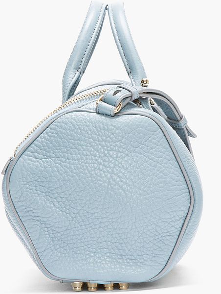 alexander wang blue bag