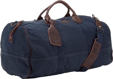 Polo Ralph Lauren Barrel Duffle Bag in Blue for Men (Navy) | Lyst