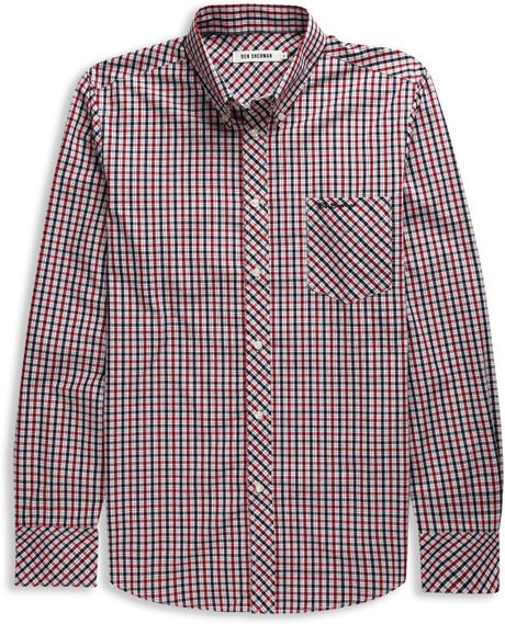 red ben sherman shirt