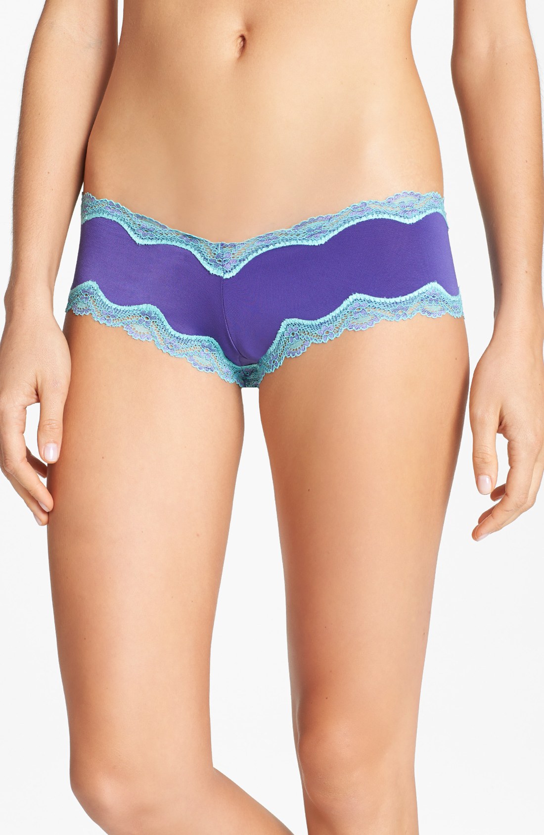 Honeydew Intimates Microfiber Boyshorts in Purple (Plum/ Fondant) Lyst