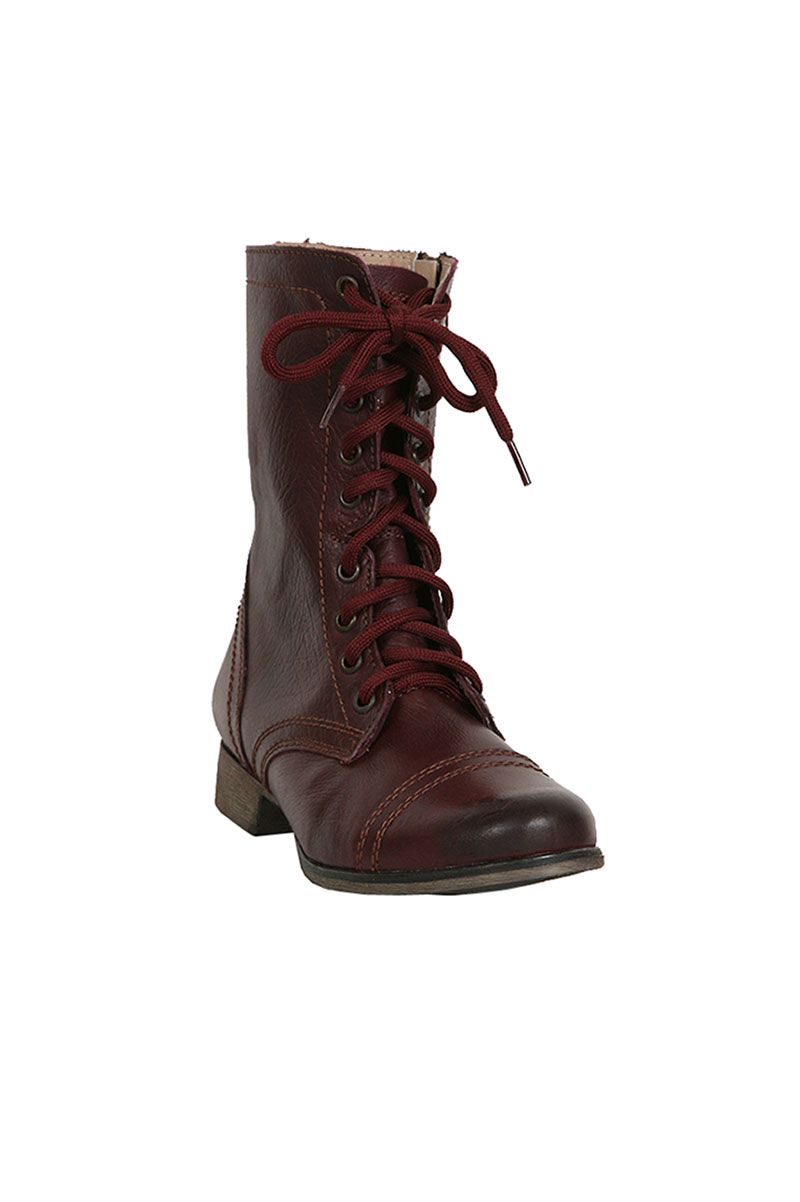 Steve Madden Troopa Boot in Brown (WINE) | Lyst