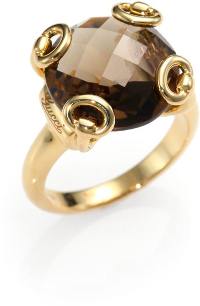 gucci horsebit cocktail ring