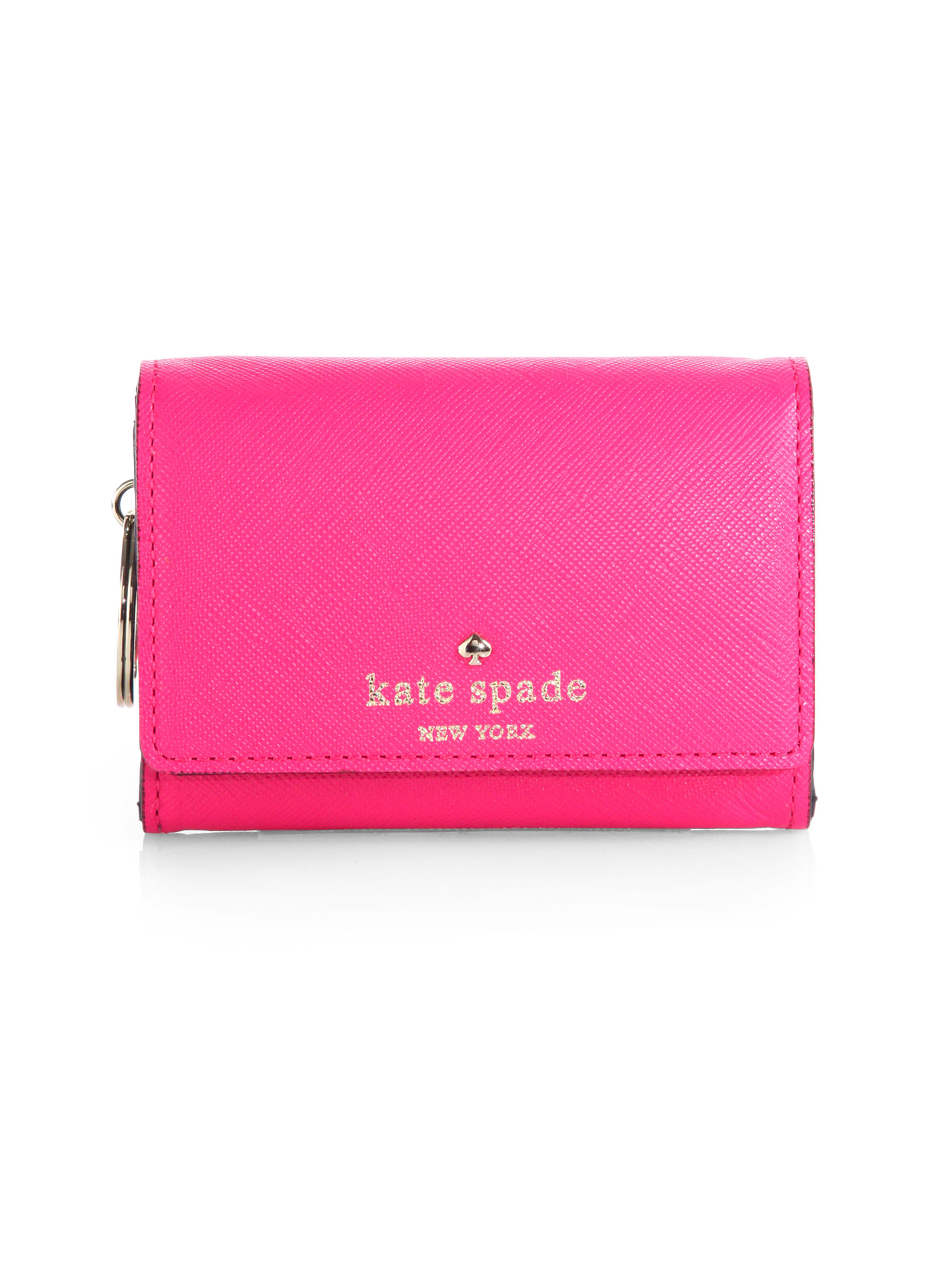 Kate Spade Cherry Lane Small Darla Wallet in Pink (VIVID SNAPDRAGON) | Lyst
