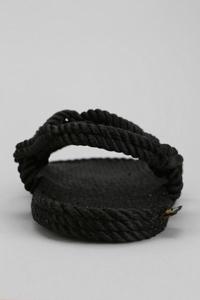 Urban Outfitters Burkman Bros X Gurkees Neptune Rope Sandal in Black ...