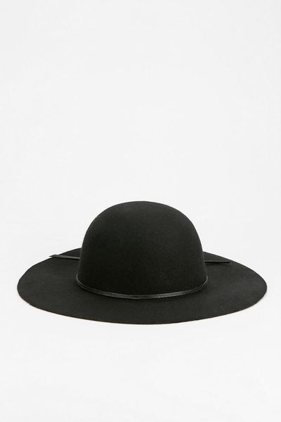 Urban Outfitters Felt Floppy Hat in Black | Lyst
