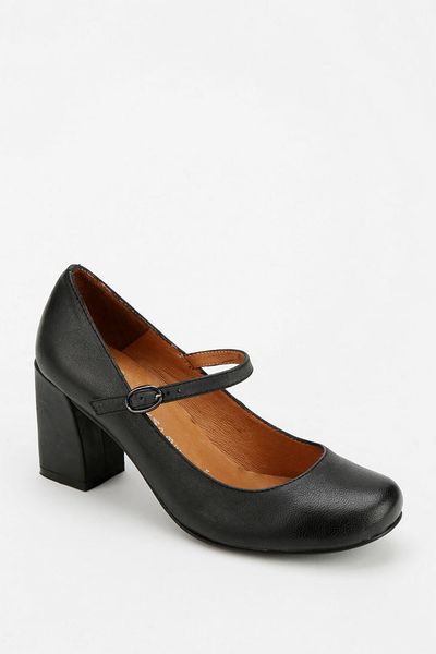 Urban Outfitters Marjorie Heeled Mary Jane in Black | Lyst