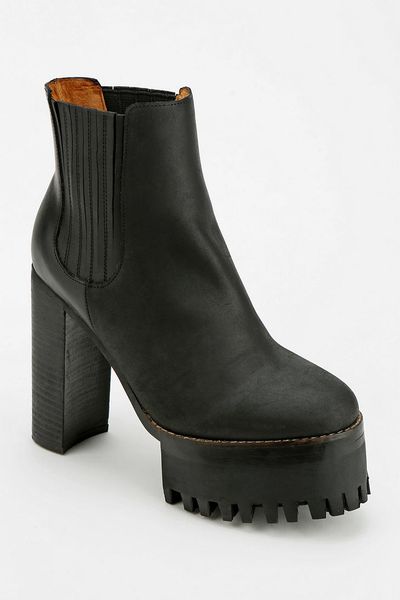 Urban Outfitters Jeffrey Campbell Vashon Platform Ankle Boot in Black ...