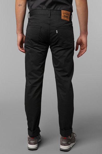 levis 511 black selvedge