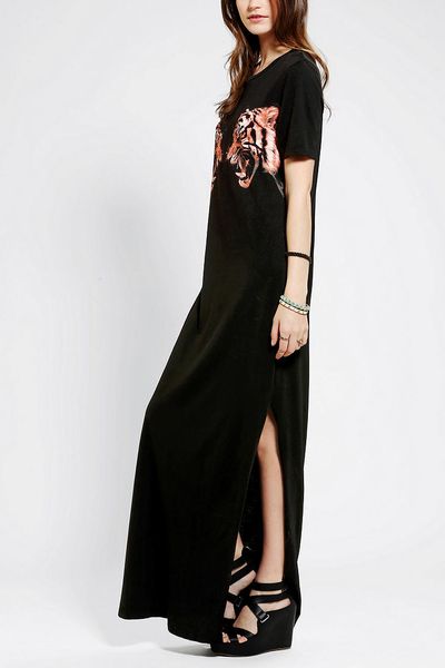 Urban Outfitters Silence Noise Roaring Tiger Maxi Dress in Multicolor ...
