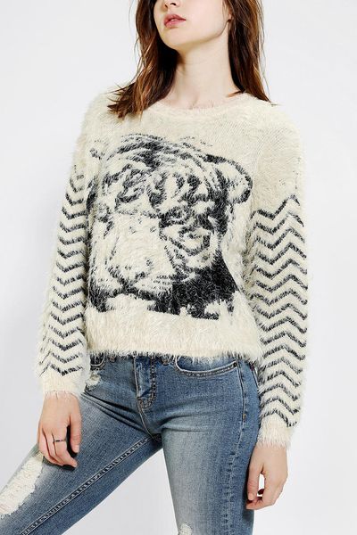 Urban outfitters tiger sweatshirt Clearance