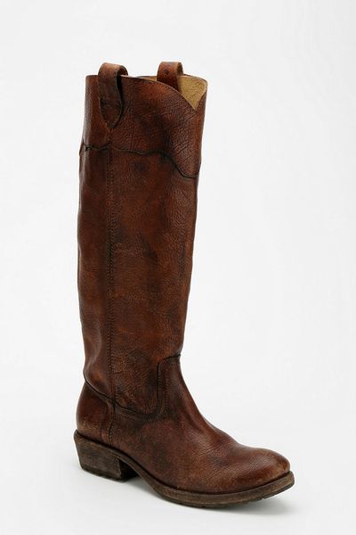 Urban Outfitters Frye Carson Lug Riding Boot in Brown