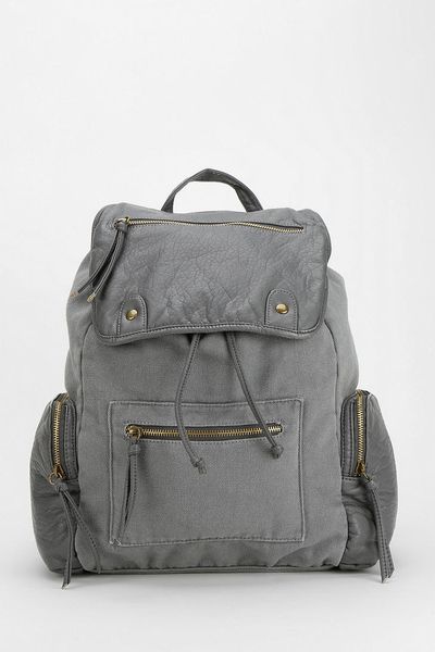 Urban Outfitters Cooperative Canvas Contrast Backpack in Gray (GREY ...