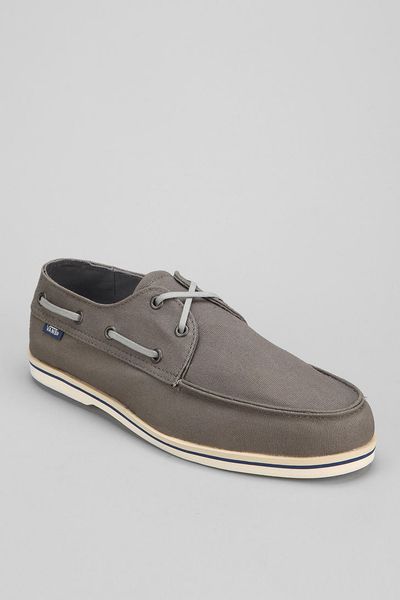 Urban Outfitters Foghorn Mens Boat Shoe in Gray for Men (GREY) | Lyst