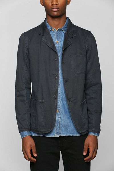 Urban Outfitters Native Youth Unstructured Blazer in Blue for Men ...