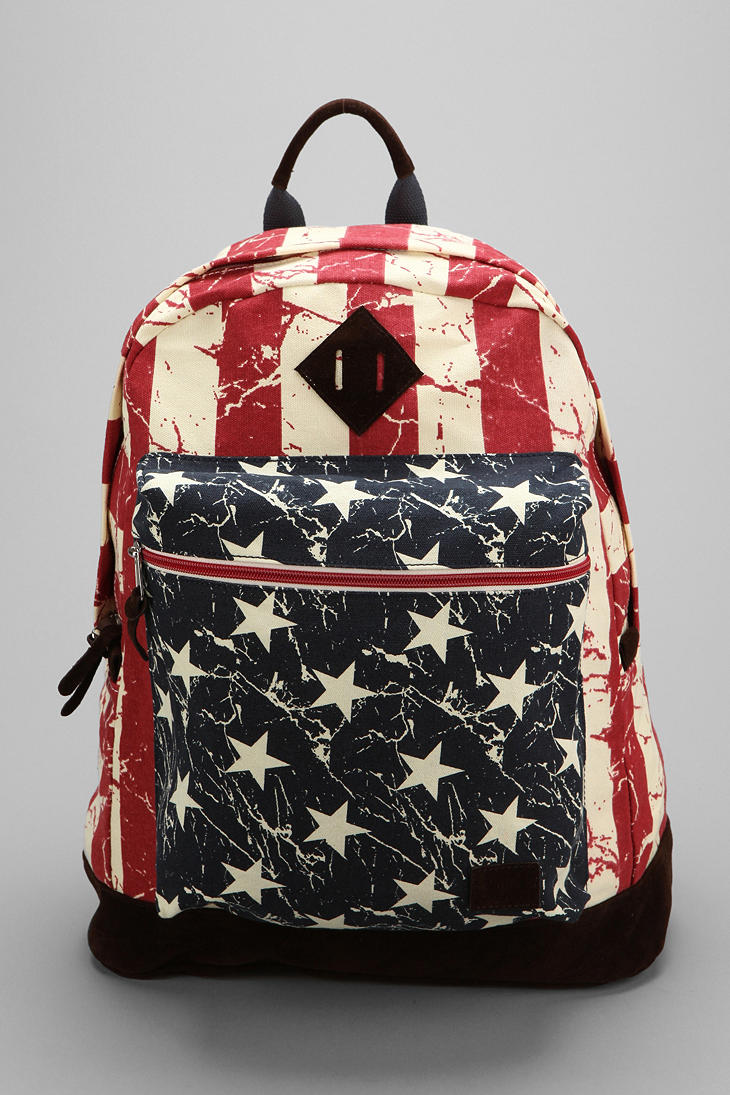 Urban Outfitters Backpack in Multicolor for Men (RED MULTI) | Lyst