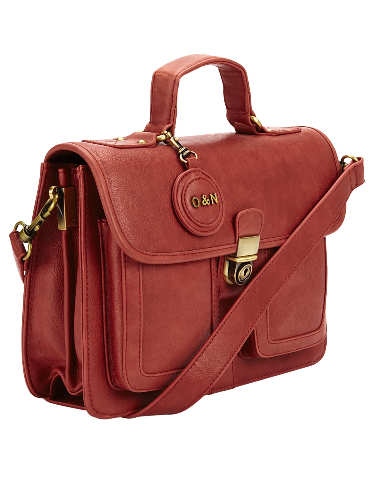 Ollie & Nic Ollie Nic Lara Satchel in Orange (rust) Lyst