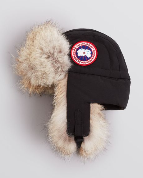 Canada Goose Aviator Hat in Black for Men | Lyst