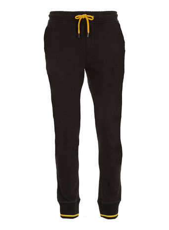 mens black skinny joggers uk