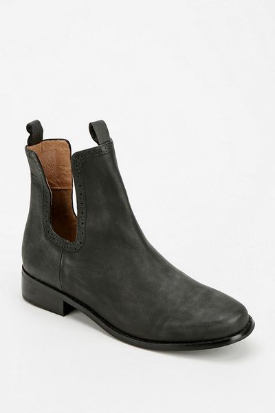Urban Outfitters Jeffrey Campbell Ferry Dipped Ankle Boot in Black ...