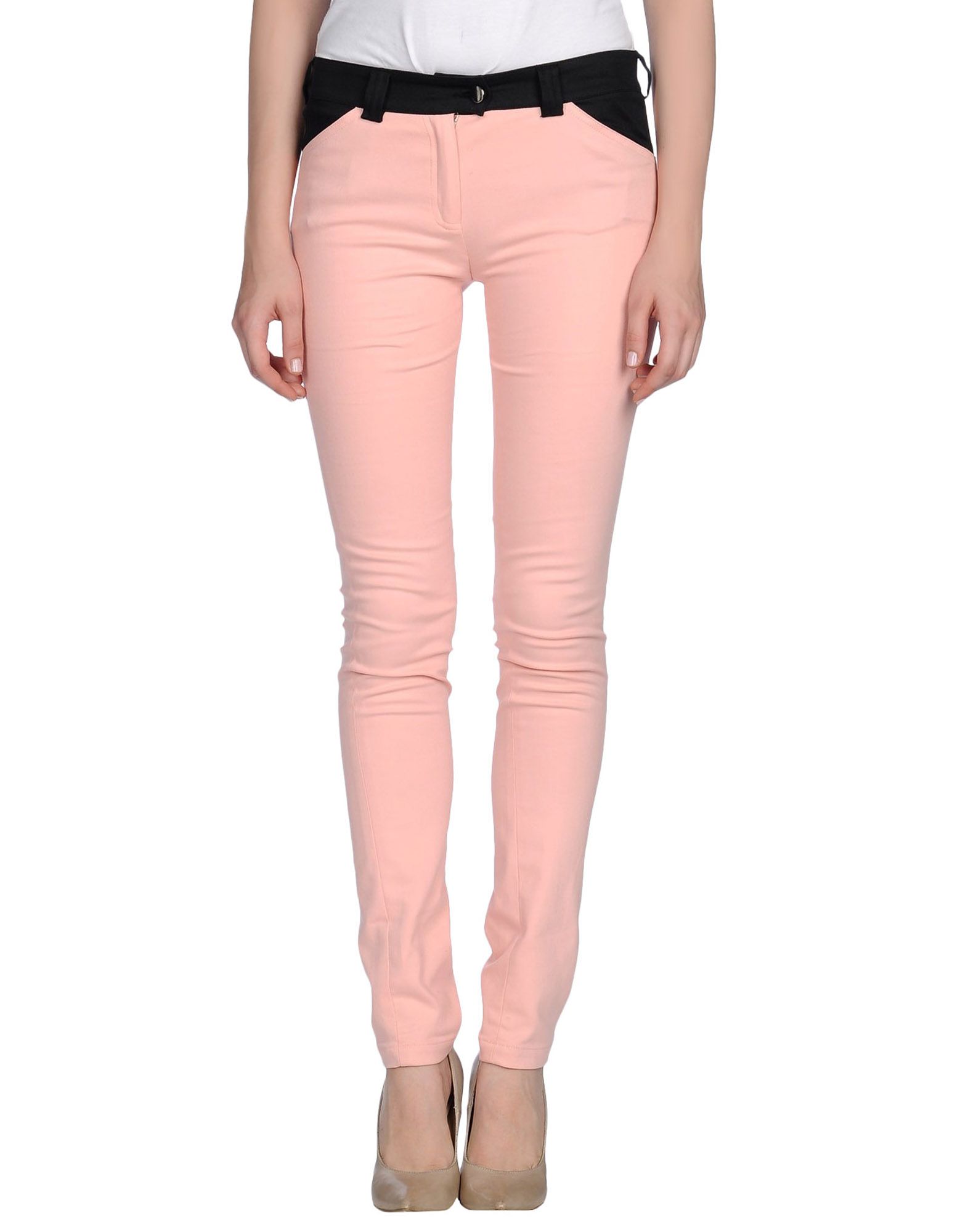 pink casual pants