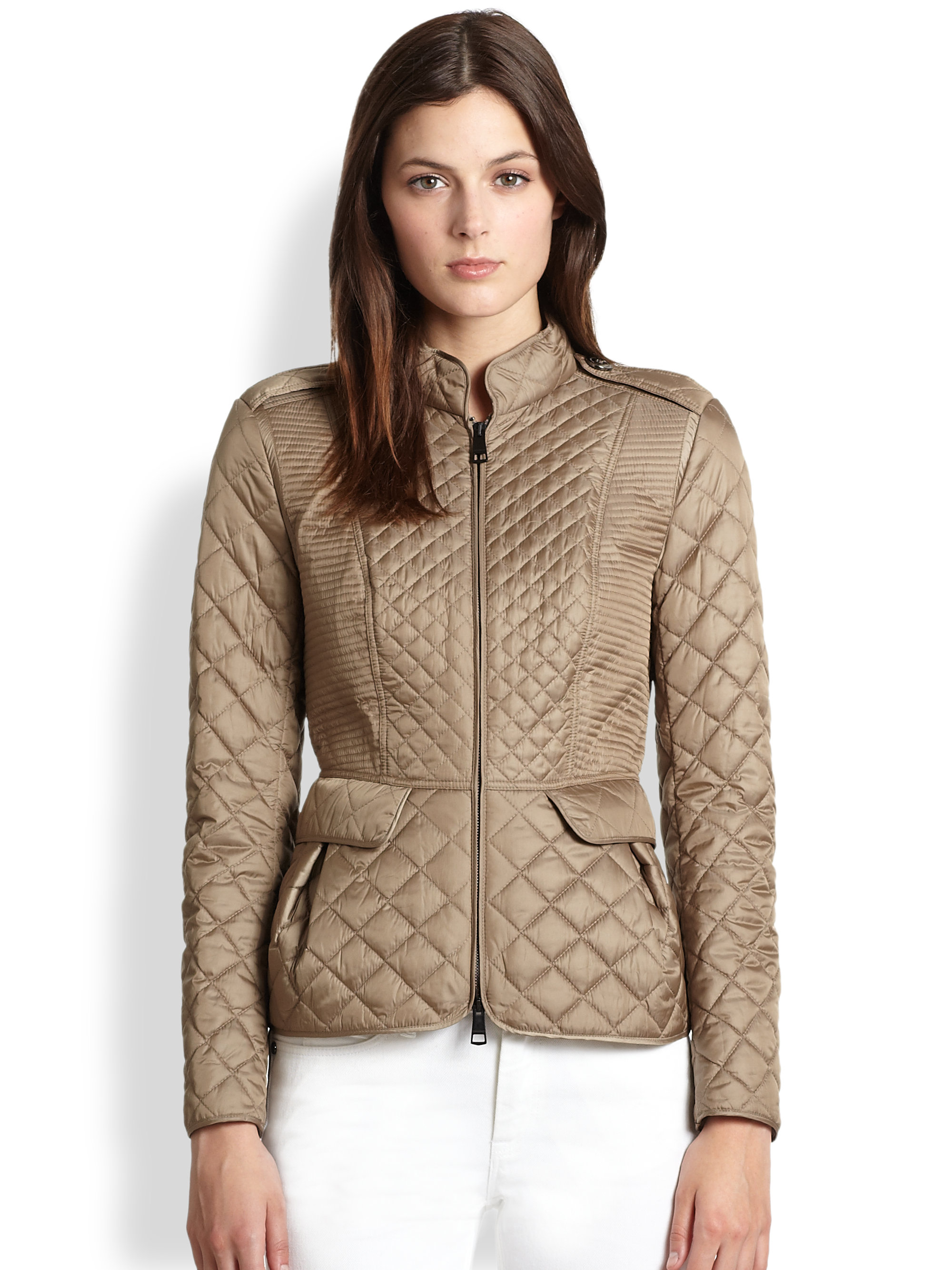 saks burberry jacket