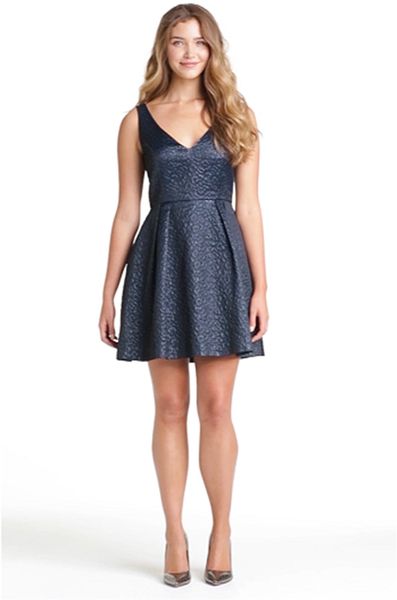 light blue french connection dress
