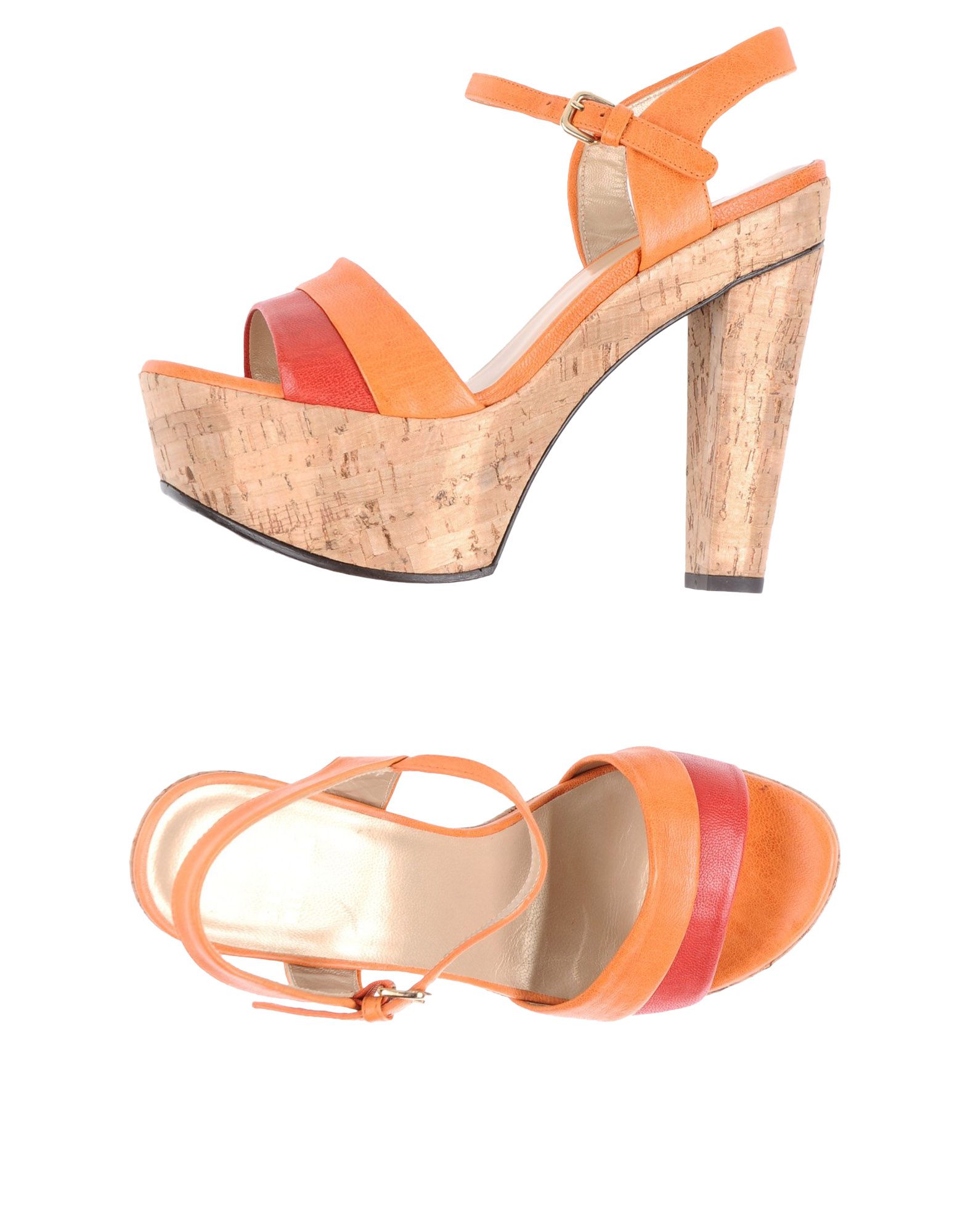 stuart weitzman orange heels