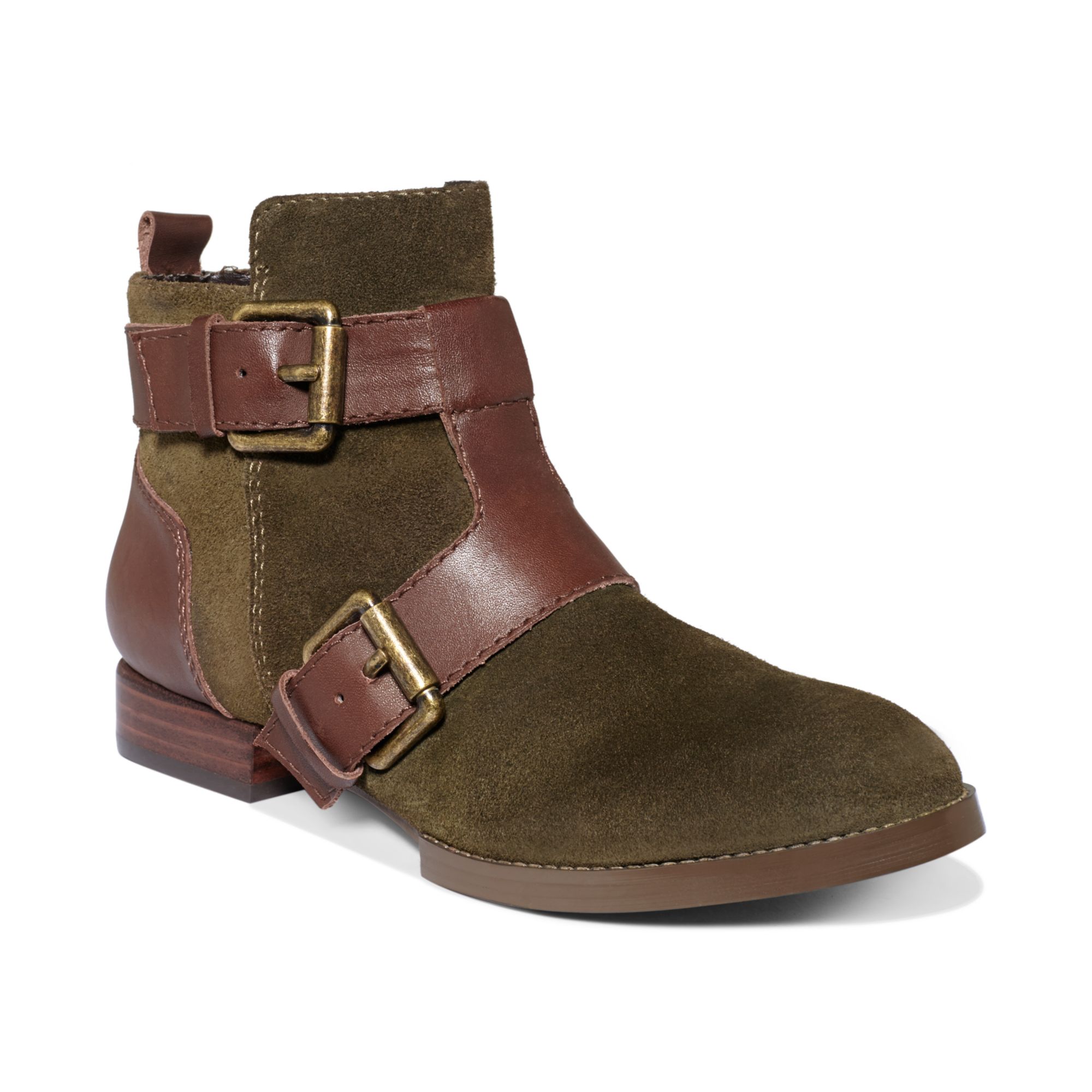 forest green booties