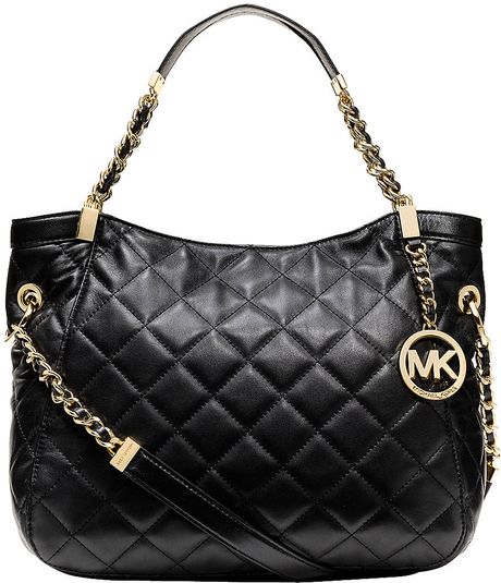 michael michael kors susan medium quilted leather shoulder bag