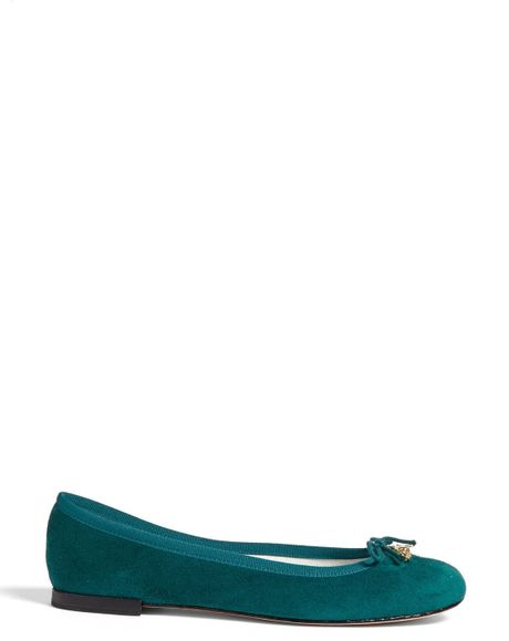 repetto suede ballet flats