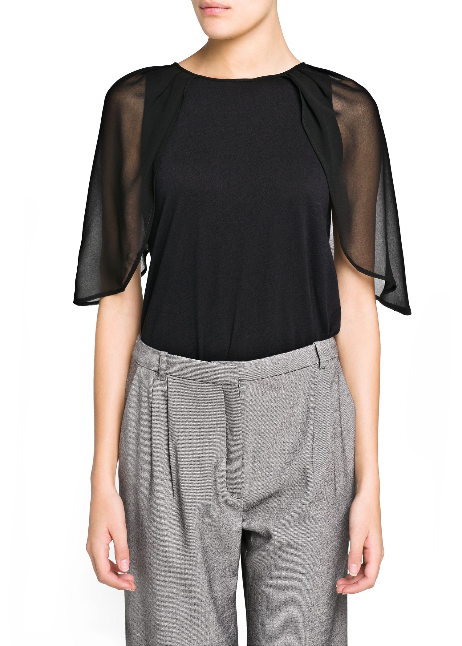 black cape top