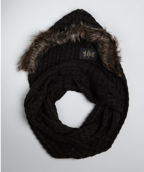 Fur Infinity Scarf  scarf Faux shopstyle hooded Fur Infinity Scarf  scarf Faux shopstyle hooded