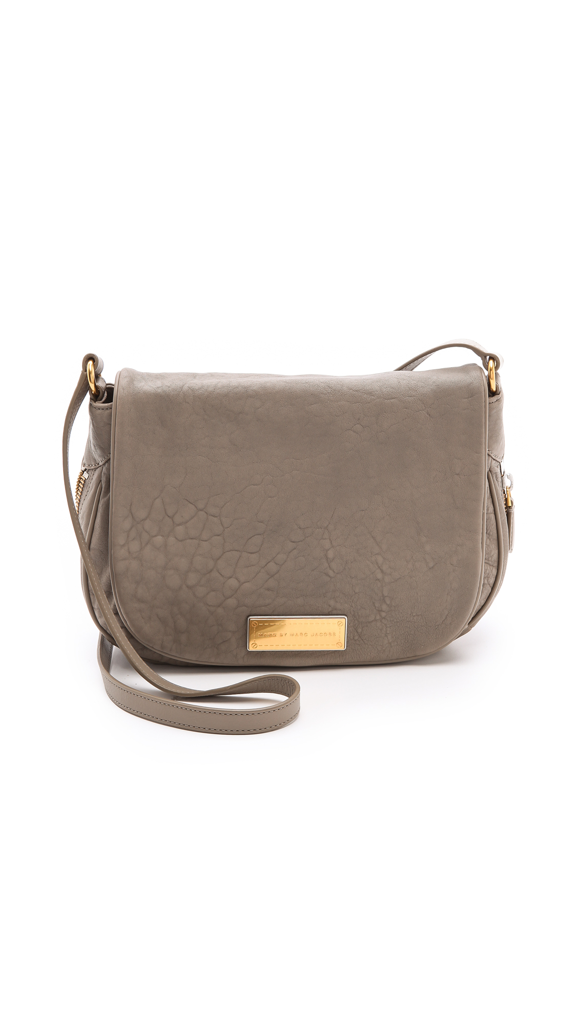 Marc By Marc Jacobs Washed Up Nash Cross Body Bag in Brown (Warm Zinc)