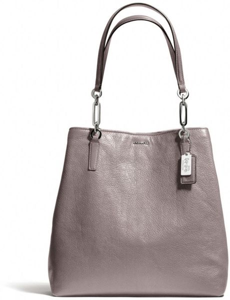 coach tote grey