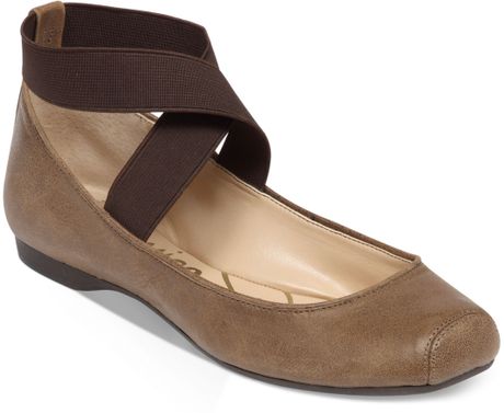 jessica simpson mandalaye elastic ballet flats