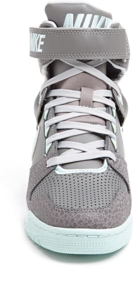 teal and gray nikes