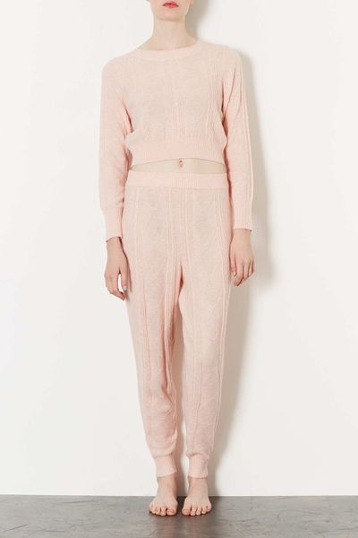 topshop pink joggers